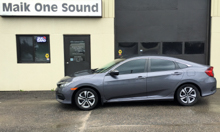 2018 Honda Civic with professional window tint